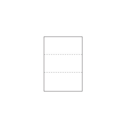 Laseretikett 99 x 210mm, 3 per ark